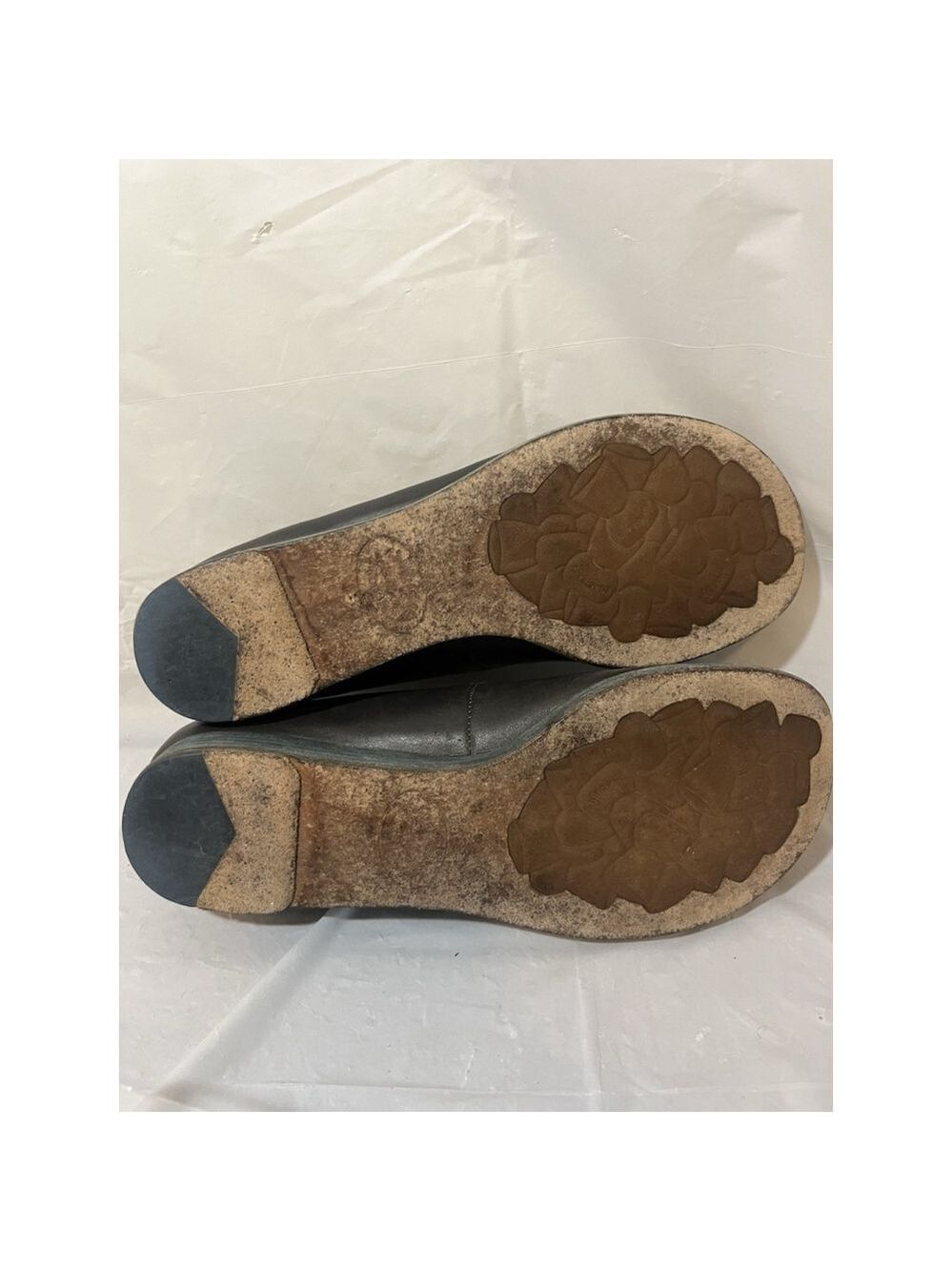 Korks by Kork-Ease Womens Cruz Leather Heart Ballet Flats Black Size 9.5/41 - Picture 2 of 15